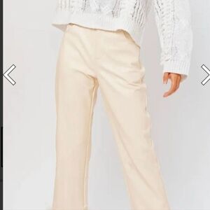 LE LIS faux leather pants